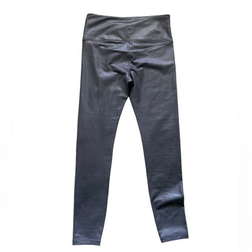 Athleta High Rise Leggings Dark‎ Purple Shine Size S